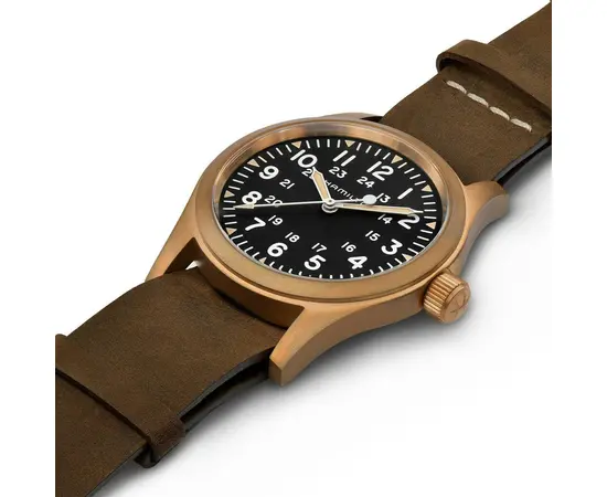 Мужские часы Hamilton Khaki Field Mechanical Bronze H69459530, фото 2