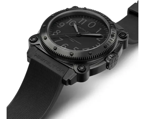 Чоловічий годинник Hamilton Khaki Navy BeLOWZERO Auto Titanium H78505330, зображення 2