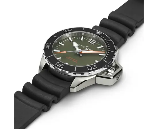 Чоловічий годинник Hamilton Khaki Navy Frogman Auto H77455360, зображення 2