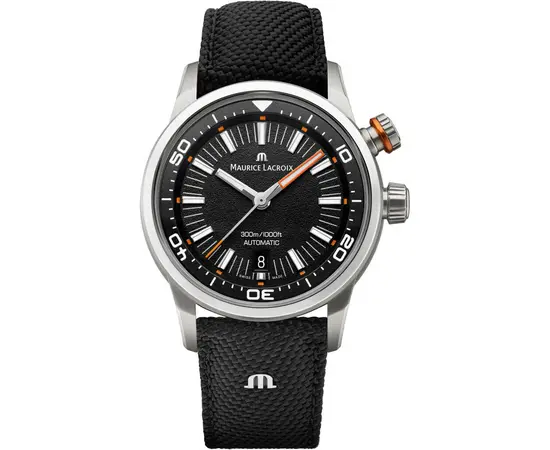 Мужские часы Maurice Lacroix PONTOS S Diver PT6248-SS00L-330-J + ремешок, фото 2
