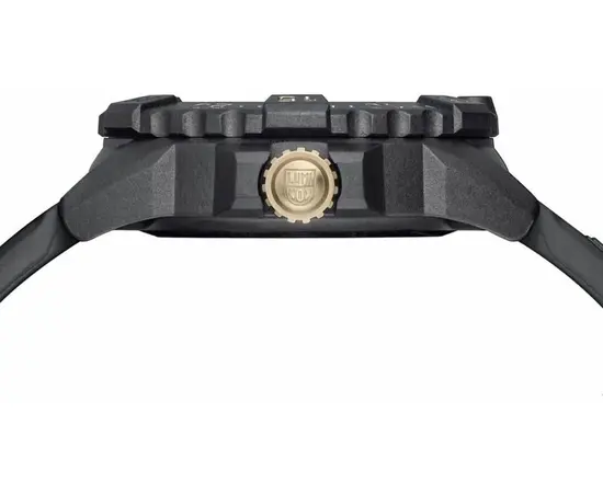 Чоловічий годинник Luminox Navy SEAL Gold Limited Edition XS.3505.GP.SET + ремешок, зображення 2