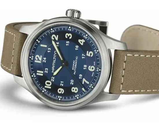 Мужские часы Hamilton Khaki Field Titanium Auto H70545540, фото 3