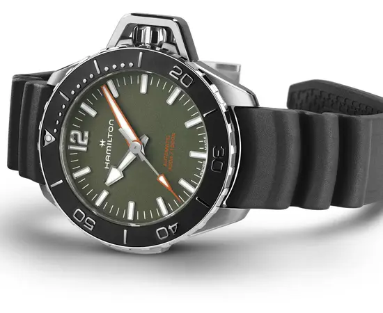 Чоловічий годинник Hamilton Khaki Navy Frogman Auto H77455360, зображення 3