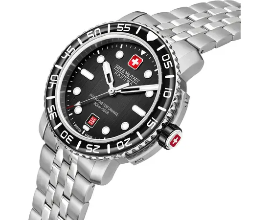 Мужские часы Swiss Military Hanowa Black Marlin SMWGH0001702, фото 2