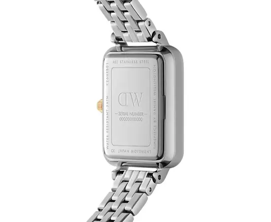 Жіночий годинник Daniel Wellington Quadro Lumine Two-Tone DW00100625, зображення 3