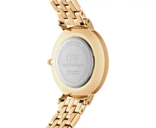 Жіночий годинник Daniel Wellington Petite 5-Link Evergold DW00100614, зображення 3