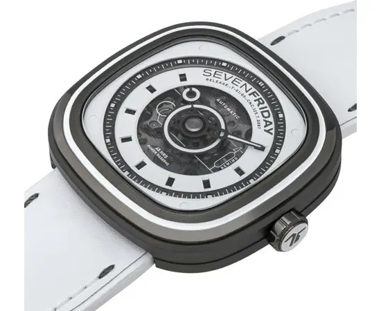 Мужские часы Sevenfriday SF-T1/05 "WHITE-T", фото 3
