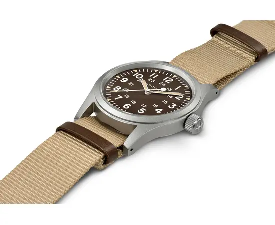 Чоловічий годинник Hamilton Khaki Field Mechanical H69439901, зображення 3
