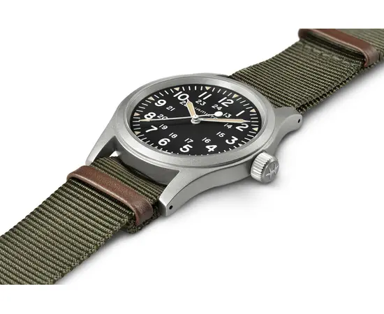 Чоловічий годинник Hamilton Khaki Field Mechanical 38mm H69439931, зображення 3