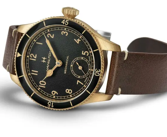 Мужские часы Hamilton Khaki Aviation Pilot Pioneer Bronze H76709530, фото 3