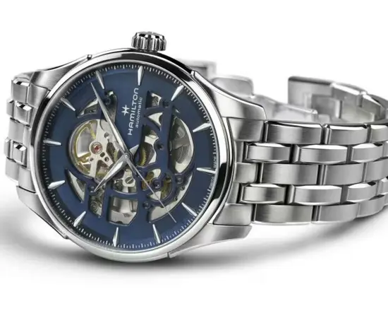 Мужские часы Hamilton Jazzmaster Skeleton Auto H42535141, фото 3