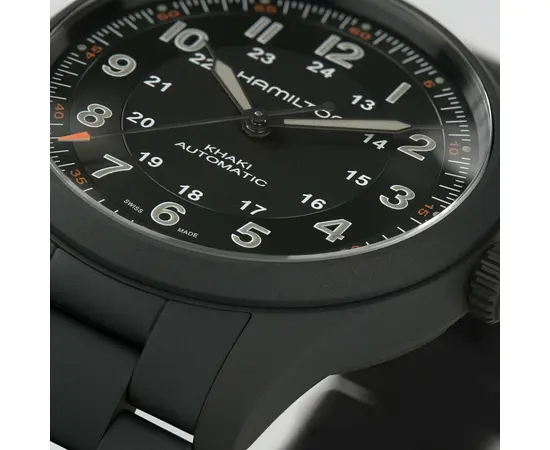 Мужские часы Hamilton Khaki Field Titanium Auto H70215130, фото 3