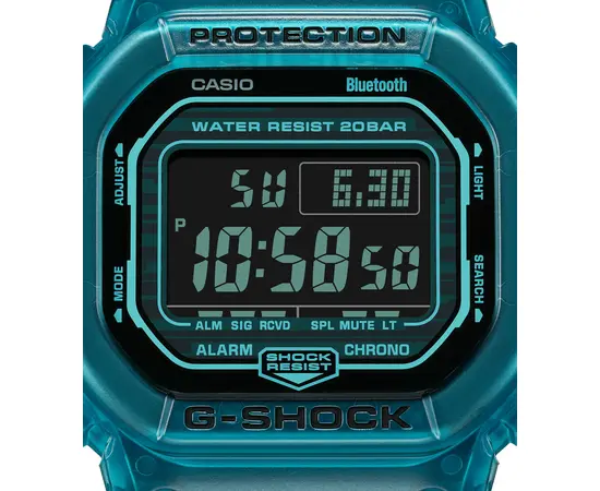 Чоловічий годинник Casio DW-B5600G-2, зображення 4