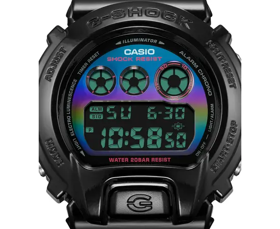 Чоловічий годинник Casio DW-6900RGB-1ER, зображення 4