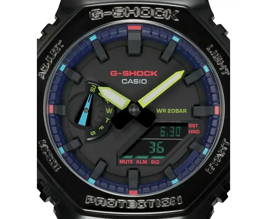 Чоловічий годинник Casio GA-2100RGB-1AER, зображення 4