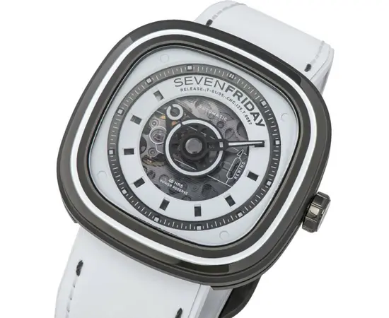Мужские часы Sevenfriday SF-T1/05 "WHITE-T", фото 4
