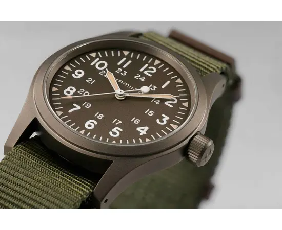 Чоловічий годинник Hamilton Khaki Field Mechanical H69449961, зображення 4