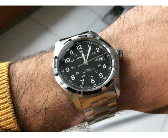 Чоловічий годинник Hamilton Khaki Field Auto H70515137, зображення 4