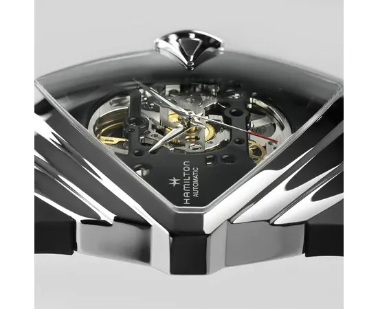 Мужские часы Hamilton Ventura XXL Skeleton Auto H24625330, фото 4