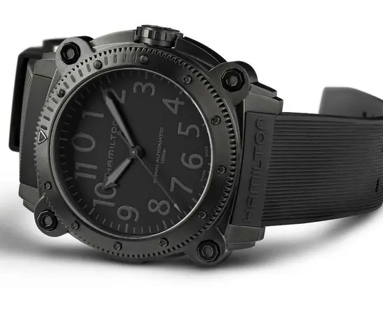 Чоловічий годинник Hamilton Khaki Navy BeLOWZERO Auto Titanium H78505330, зображення 4