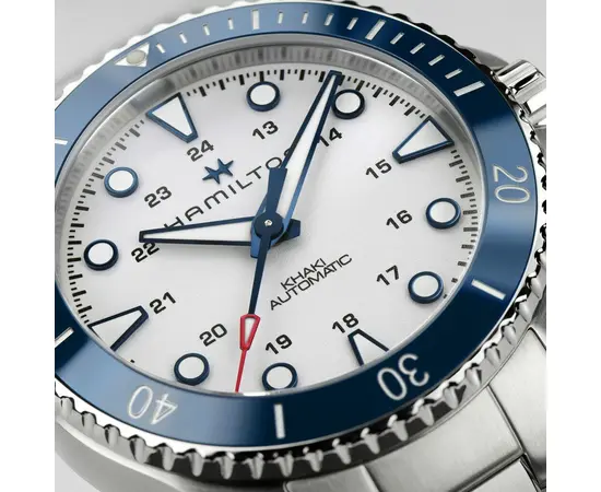 Мужские часы Hamilton Khaki Navy Scuba Auto H82505150, фото 4