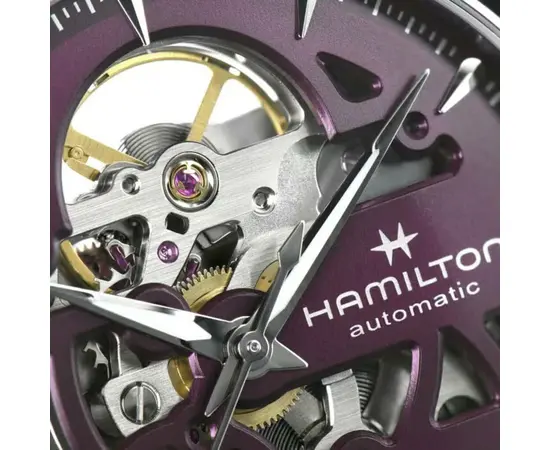 Женские часы Hamilton Jazzmaster Skeleton Lady Auto H32265801, фото 4