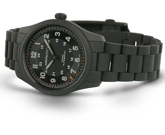 Мужские часы Hamilton Khaki Field Titanium Auto H70215130, фото 4