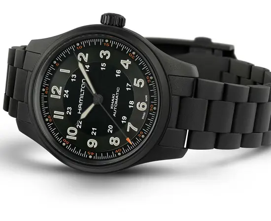 Мужские часы Hamilton Khaki Field Titanium Auto H70665130, фото 4