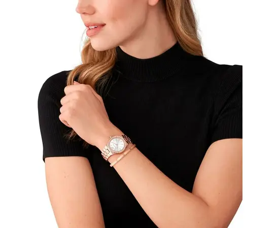 Жіночий годинник Michael Kors MK1073SET + браслет, зображення 4