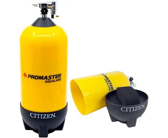 Мужские часы Citizen Promaster Dive Automatic 200M NB6025-59H + футляр Diver Bottle, фото 5