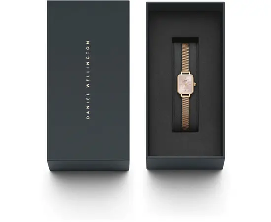 Женские часы Daniel Wellington Quadro Mini Melrose Rose Gold Blush DW00100650, фото 5