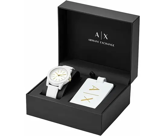 Жіночий годинник Armani Exchange AX7126 + багажная бирка, зображення 5