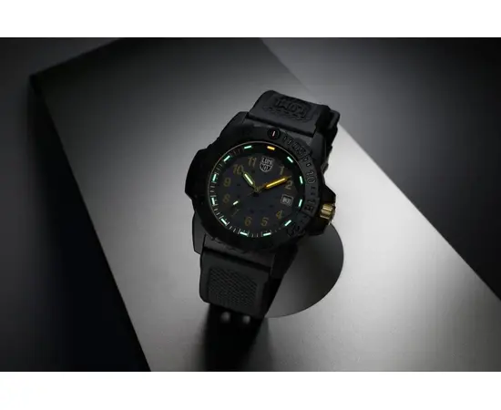 Мужские часы Luminox Navy SEAL XS.3508.GOLD, фото 5