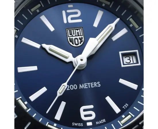Чоловічий годинник Luminox Pacific Diver XS.3123M.SET + ремешок, зображення 6