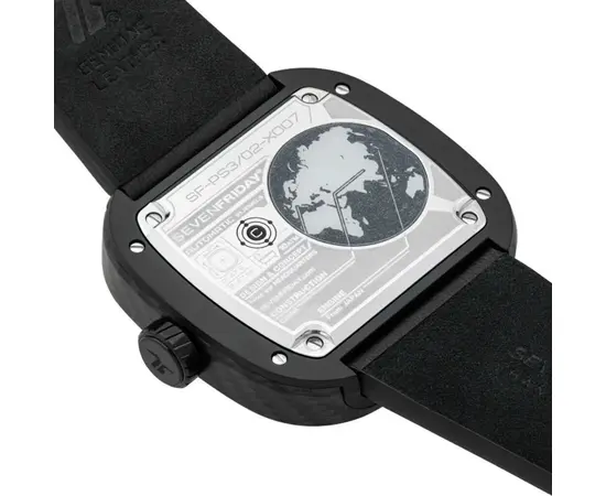 Мужские часы Sevenfriday SF-PS3/02 "RUBY CARBON", фото 5