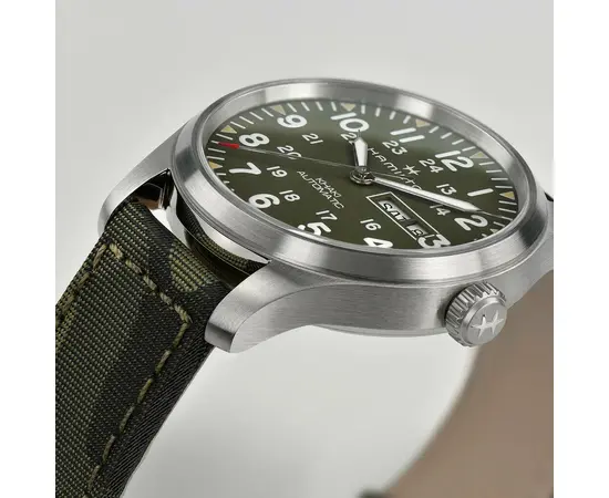 Чоловічий годинник Hamilton Khaki Field Day Date Auto H70535061, зображення 5