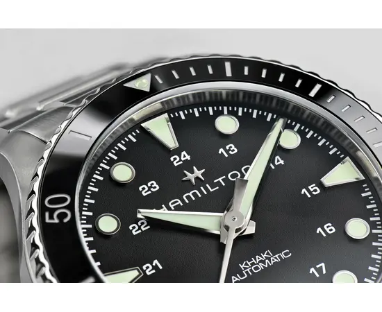 Чоловічий годинник Hamilton Khaki Navy Scuba Auto H82515130, зображення 5