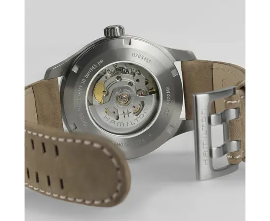 Чоловічий годинник Hamilton Khaki Field Titanium Auto H70545540, зображення 5