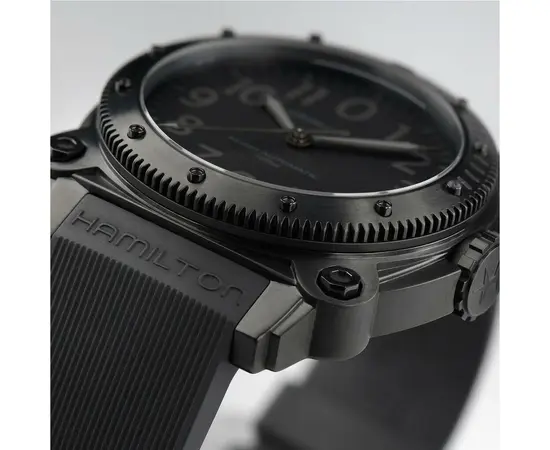 Мужские часы Hamilton Khaki Navy BeLOWZERO Auto Titanium H78505330, фото 5