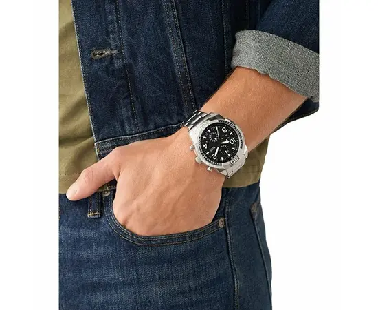 Чоловічий годинник Fossil FS5968SET + ремешок, зображення 6