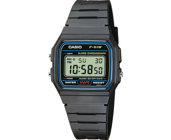 Casio F-91W-1YEG, зображення 