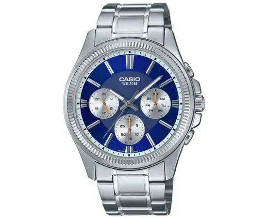 Чоловічий годинник Casio MTP-1375D-2A1, зображення 