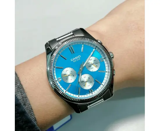 Чоловічий годинник Casio MTP-1375D-2A2, зображення 2