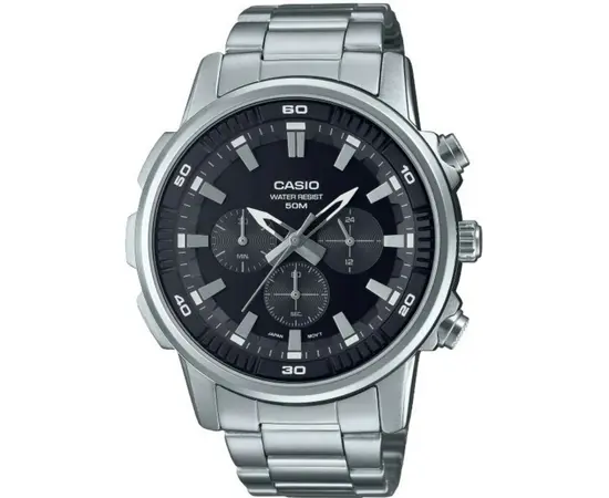Чоловічий годинник Casio MTP-E505D-1A, зображення 