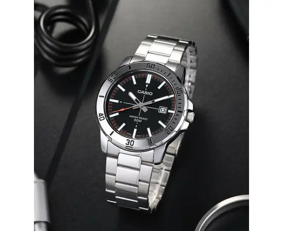 Чоловічий годинник Casio MTP-VD01D-1E2, зображення 4