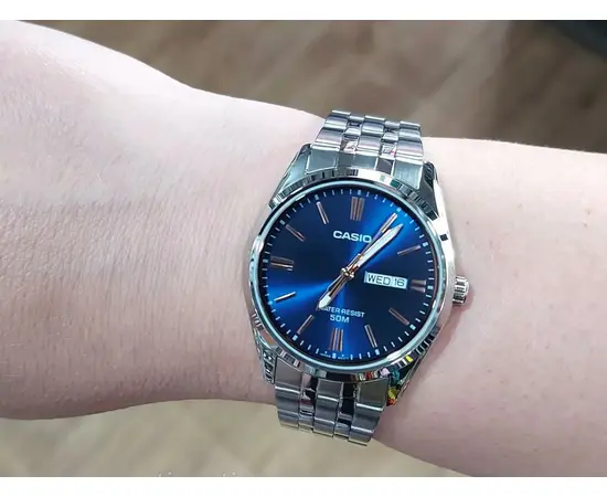 Чоловічий годинник Casio MTP-1335D-2A2, зображення 5