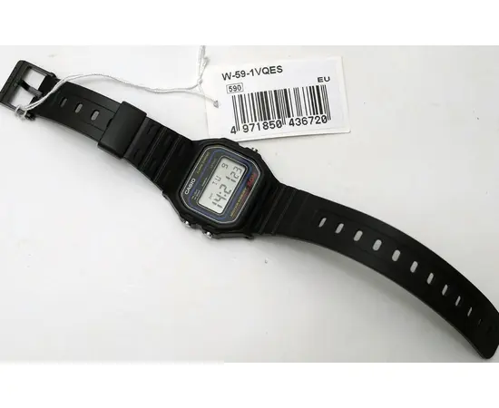 Чоловічий годинник Casio W-59-1VQES, зображення 4