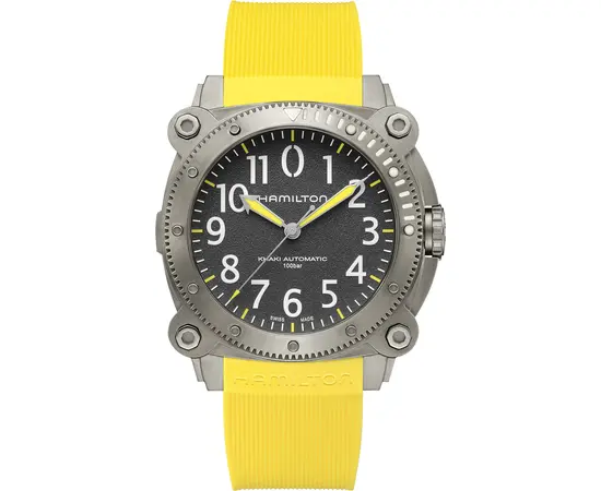 Часы Hamilton Khaki Navy BeLOWZERO Auto TITANIUM H78535380, фото 