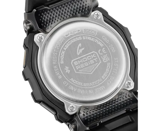 Чоловічий Годинник Casio G-SHOCK G-SQUAD GBD-200-1A1ER, зображення 5