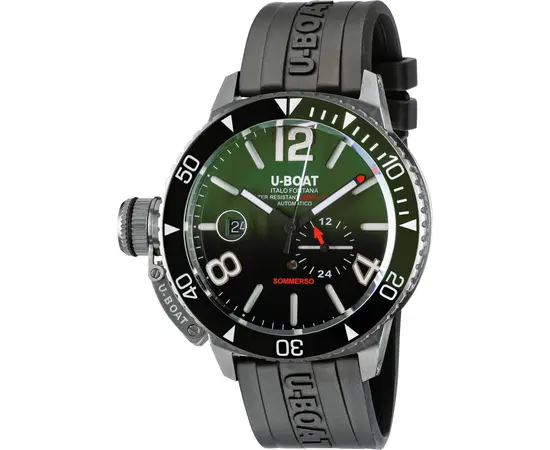 Мужские Часы U-Boat Sommerso 46mm Ceramic Green 9520, фото 2